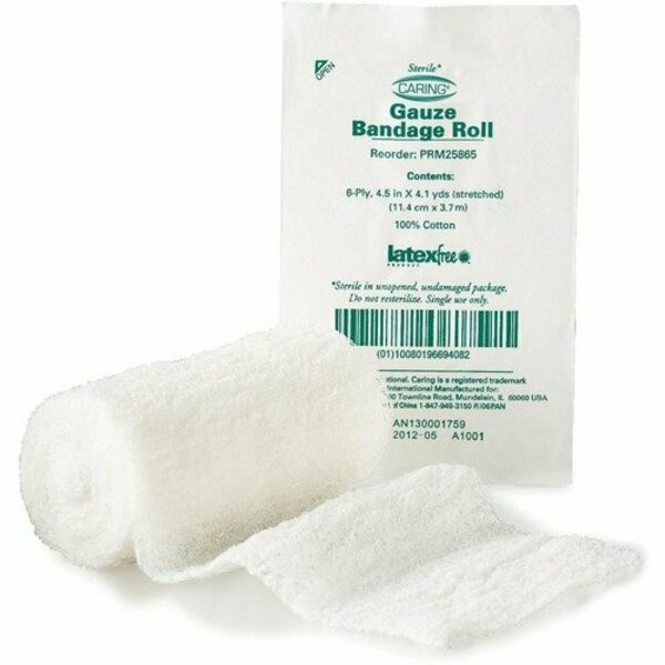 Medline Industries ROLL, BANDAGE, GAUZE, STERILE, 100PK MIIPRM25865